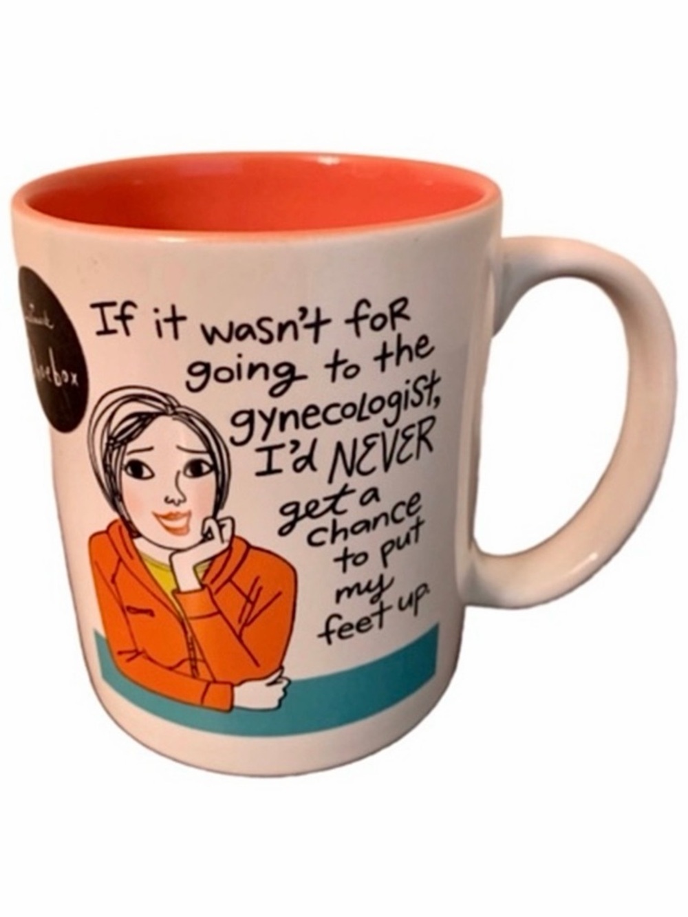 NWOT Hallmark Shoebox mug funny comical woman's gift birthday Mother's Day